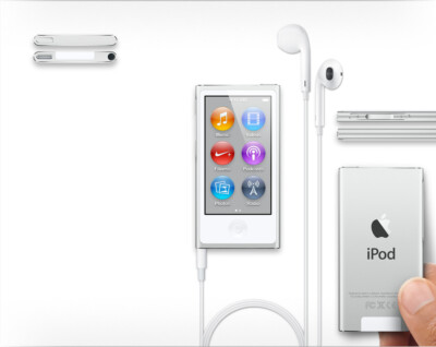 Apple iPod Nano 7th Generation Silver (16GB) for sale online | eBay