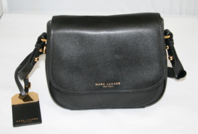 Marc Jacobs Mini Rider Black Crossbody Satchel Bag Purse M0014109