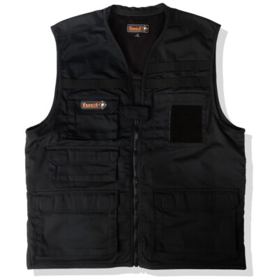 FUCT Ripstop Tactical Vest Size Large 3M Reflective Jacket FTP