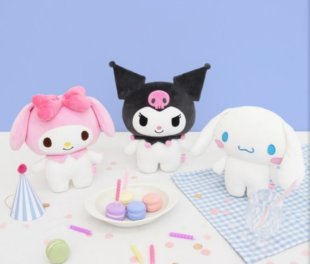 Sanrio Cinnamon Roll My Melody Kuromi Plush Doll Toy 25 cm | eBay