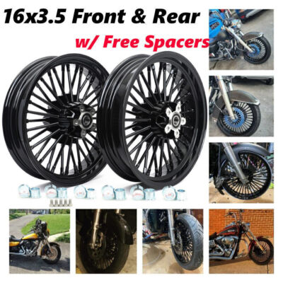 16x3.5 Fat Spoke Wheels for Harley Sportster Forty Eight XL1200X