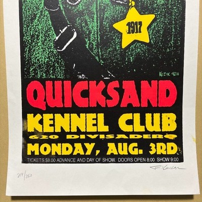 KOZIK HELMET シルクスクリーンポスター KOZIK HELMET シルク