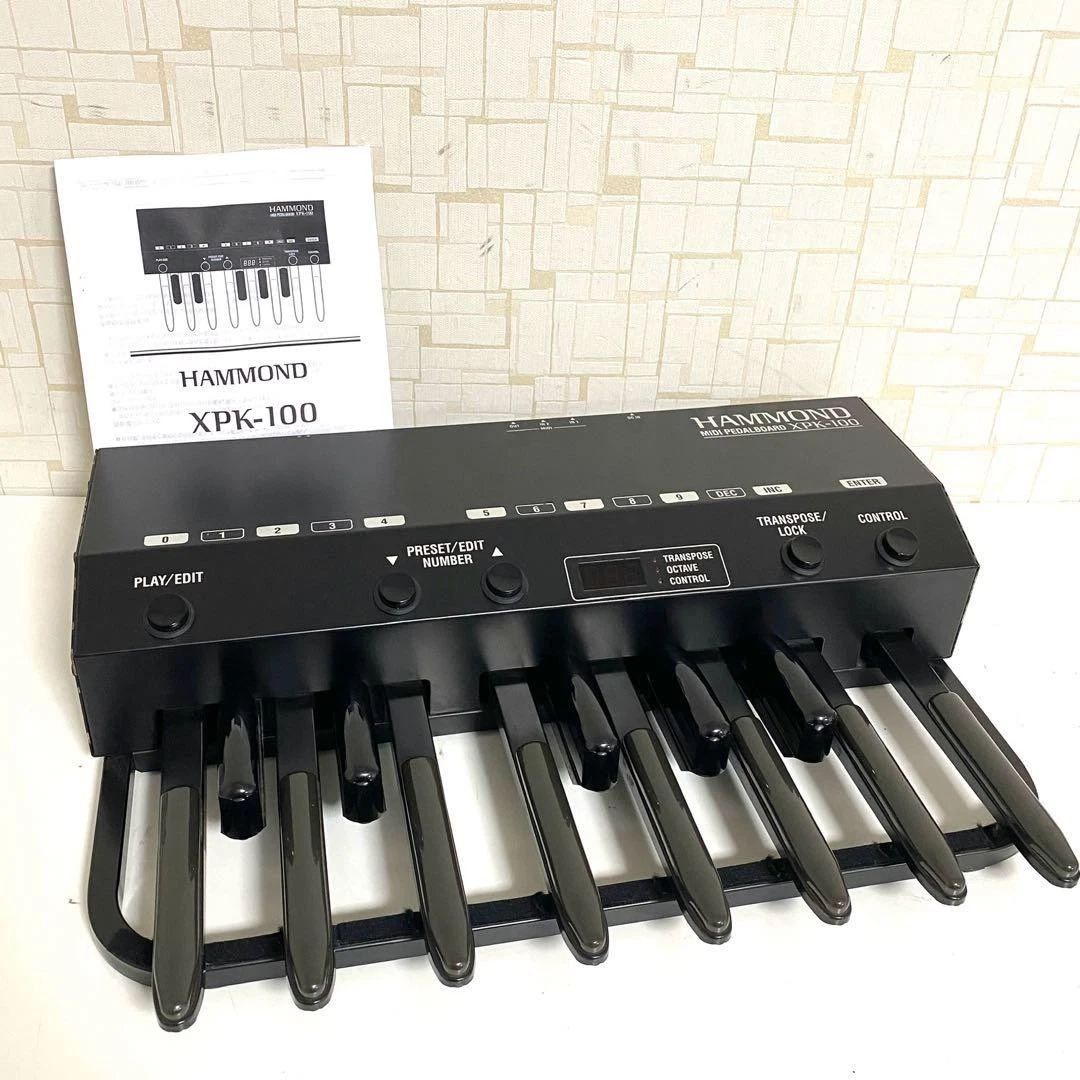 HAMMOND XPK100 MIDI PedalKeyboard フットベース HAMMOND XPK100 MIDI