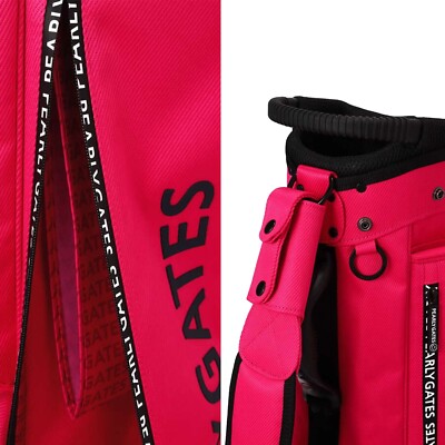 PEARLY GATES LIMITED Lightweight Stand Type Caddy Bag 46inch Pink
