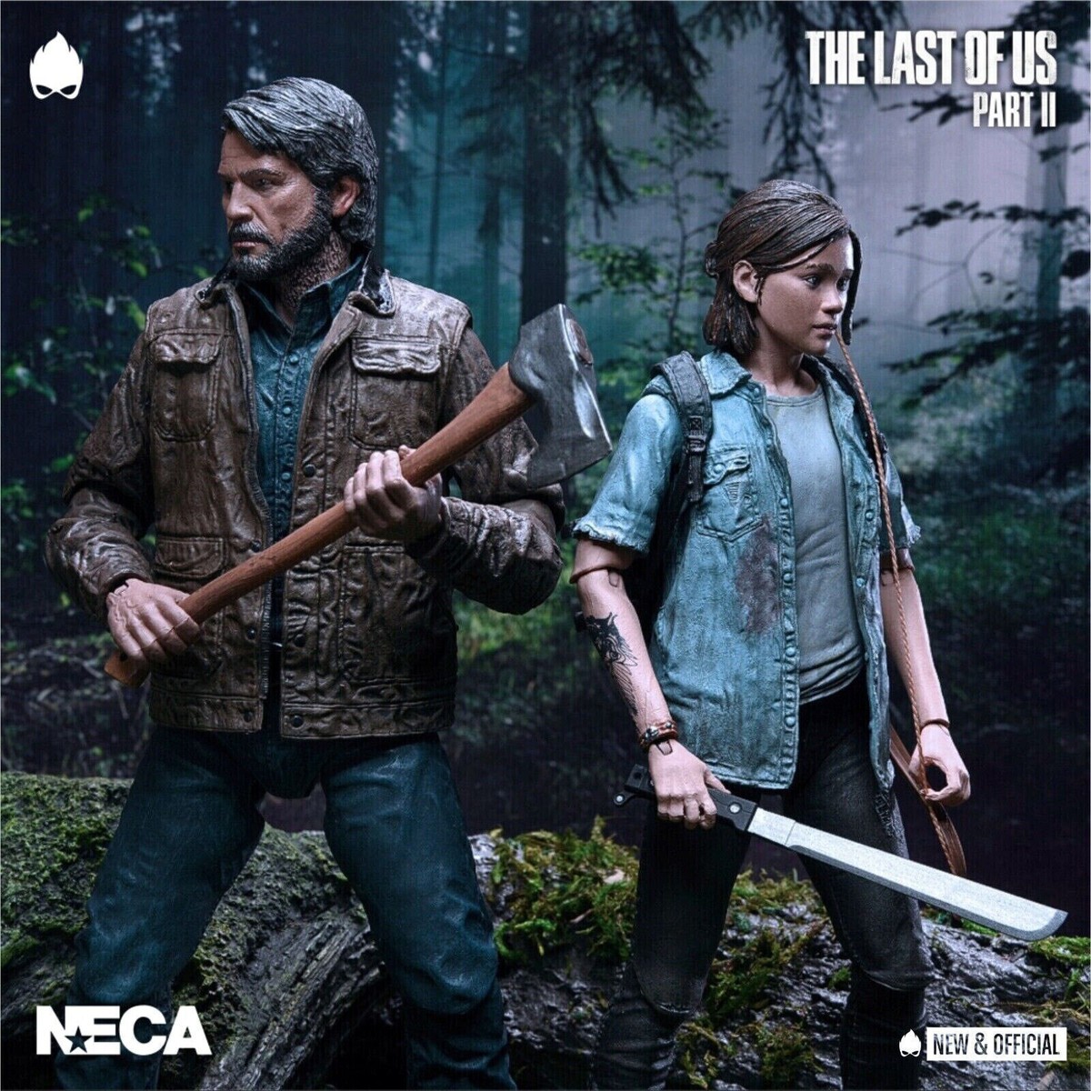 NECA The Last of Us Part II 2-Pack Action Figure Set MINT IN NMINT