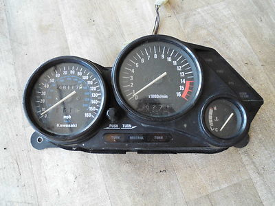 E2. Kawasaki ZZR 600 ZX600 D Speedometer Cockpit Instruments | eBay