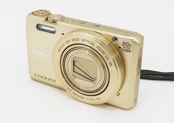 Nikon COOLPIX S7000 16.0MP 20X Optical Zoom Digital Camera Gold | eBay
