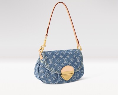 NIB Louis Vuitton Sunset Bag Monogram Denim M46829 💯% Authentic