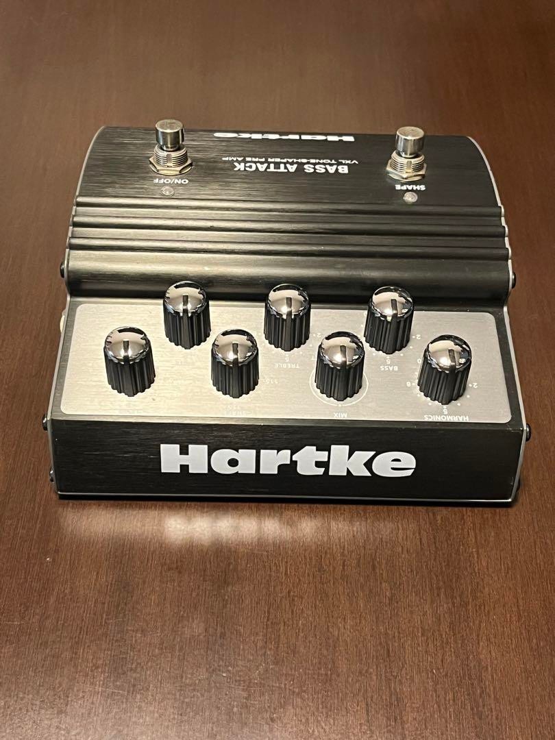Hartke Bass Attack Preamp Effects Pedal Electric VXL TONE-SHAPER