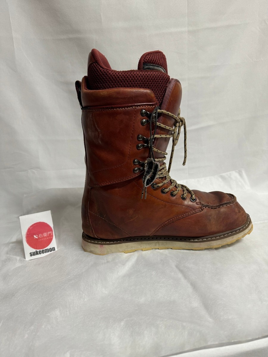 希少 限定】BURTON × red wing ROVER バートンフルレザー GEAR: Red