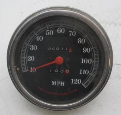 Harley Davidson Nippon Seiki Shovelhead Japan Speedometer Speedo 0