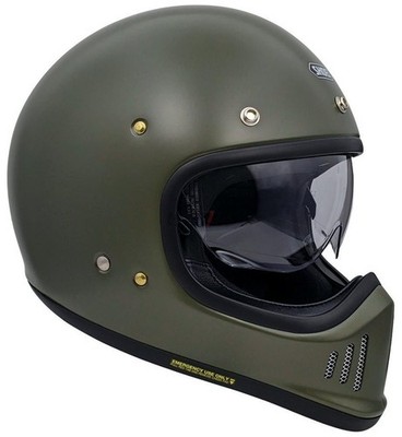 SHOEI EX-Zero Moss Green Size L Full Face Helmet Lightweight New