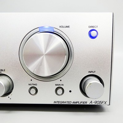 ONKYO A-905FX Pre-Main Integrated Stereo Amplifier Silver Audio VL
