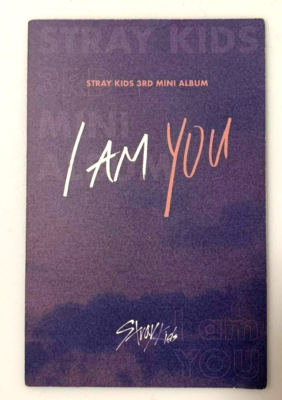 Stray Kids HYUNJIN I am YOU Preorder Limited First Edition 1st