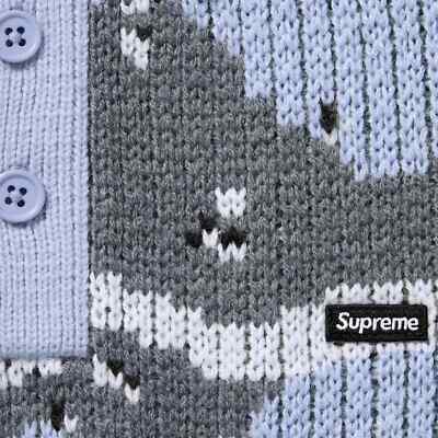 Supreme Small Box Polo Sweater FW24 5colors Black Green Pink Camo