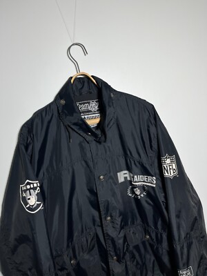 Vintage 90s Campri Teamline NFL Los Angeles Raiders Coach Jacket