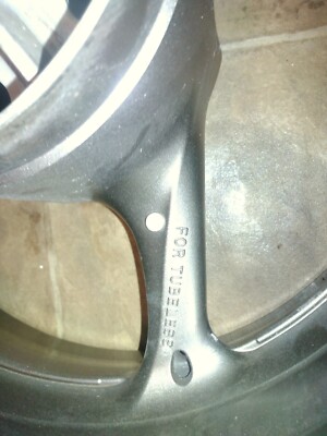 Sport bike j17m/c x mt6.00 dot enkei bow esc1 OEM Rear Wheel Rim