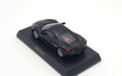 Kyosho 1/64 FERRARI 458 ITALIA BLACK diecast car model | eBay