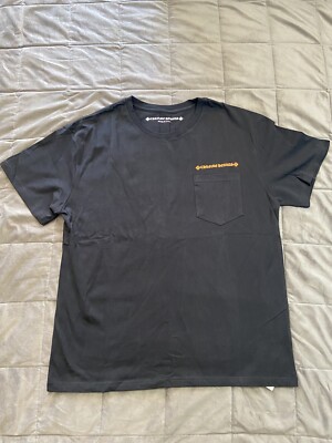 Chrome Hearts Classic Tee T-Shirt Black /Orange | eBay