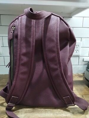 Doterra Convention Backpack Burgundy Vegan Leather Essential Oils