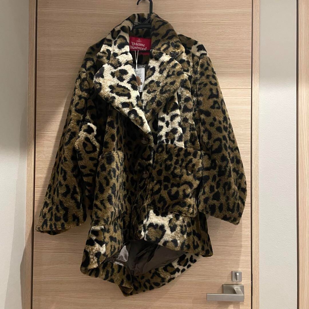 Rare Vivienne Westwood Leopard Coat Women's Limited Edition Sold