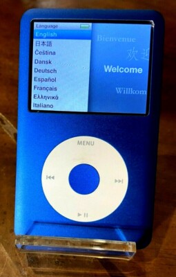 Apple IPOD CLASSIC 7th Generation 256GB MC293ll/a Blue MINT