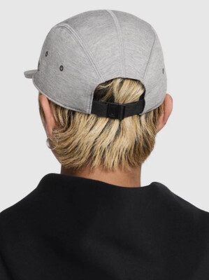 Nike Fly Unstructured Tech Fleece Cap Hat Size M/L Grey Heather