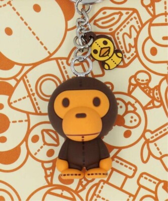 2023 A Bathing Ape BABY MILO PVC TOY KEY CHAIN Keychain - BAPE | eBay