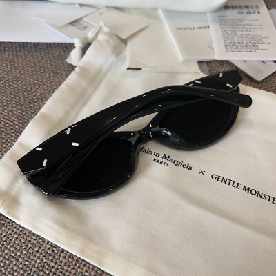 Gentle Monster x Maison Margiela MM108 Black Black MM108-01