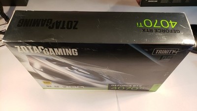ZOTAC NVIDIA GeForce RTX 4070 Ti 12GB Graphics Card (BOX ONLY) | eBay