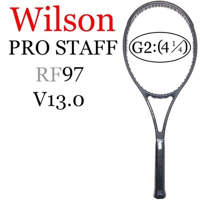Wilson RF97 V13 Tennis Racket 340g G2 Grip 2 Men's Pro Staff Model