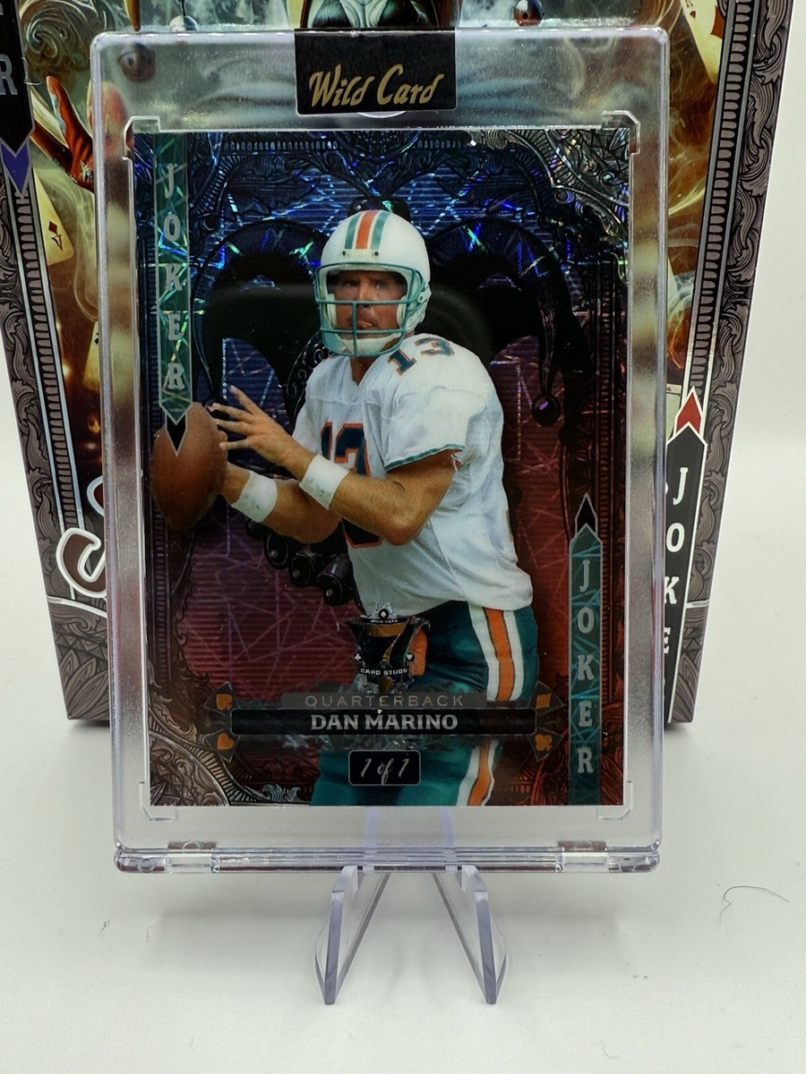 Dan Marino 2024 Wild Card 7 Card Studs Jokers Wild 1/1 | eBay