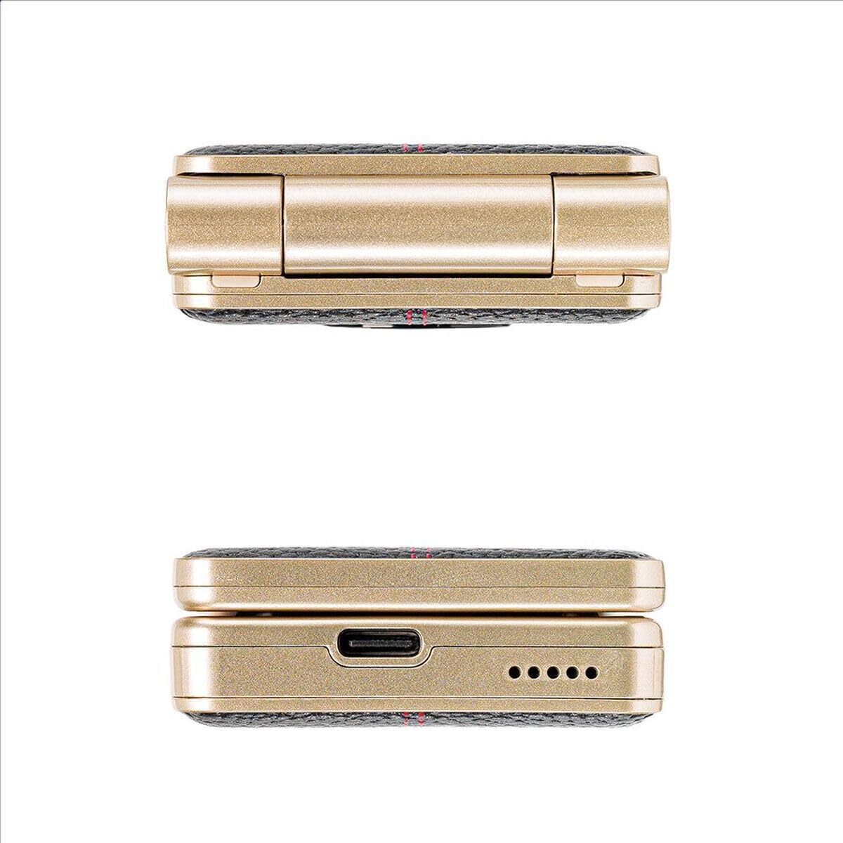 FREETEL MODE1 RETRO II Android Flip Phone Unlocked New Japan Black