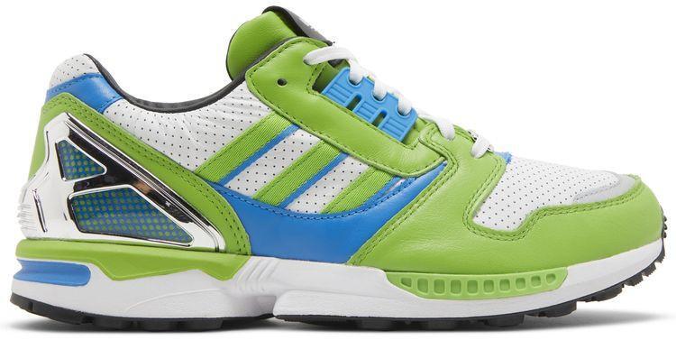Size 13 - Kawasaki Ninja x adidas ZX 8000 White Green for sale