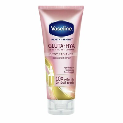 2 x Vaseline Healthy Bright Gluta-Hya Serum Burst Lotion Dewy