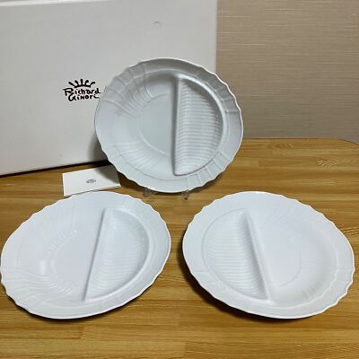 Richard Ginori Vecchio White Plate & Dish Set of 6 Pieces with Box