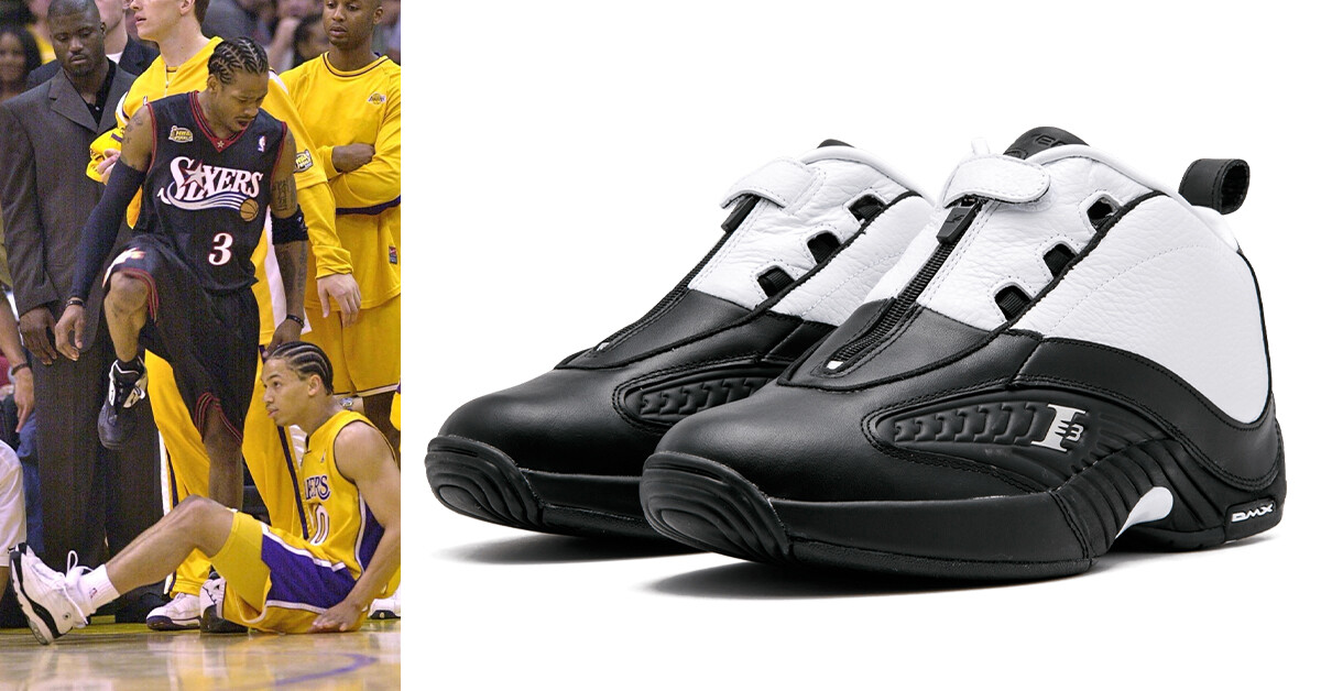 Reebok Answer IV 4 Step Over Black White Allen Iverson AI G55111