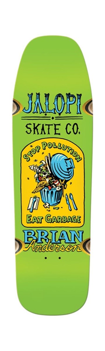 Anti Hero Skateboards Brian Anderson Jalopi Returns Skate Deck