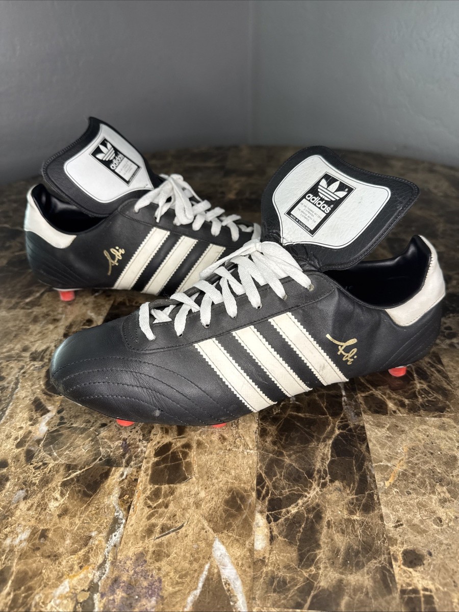 Vintage 80s Adidas Adi Dassler SG Football Boots Soccer Cleats