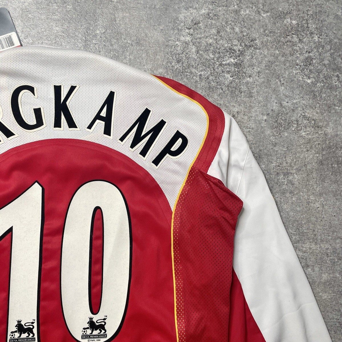 Arsenal Bergkamp #10 引退記念試合ユニフォーム Arsenal Bergkamp #10