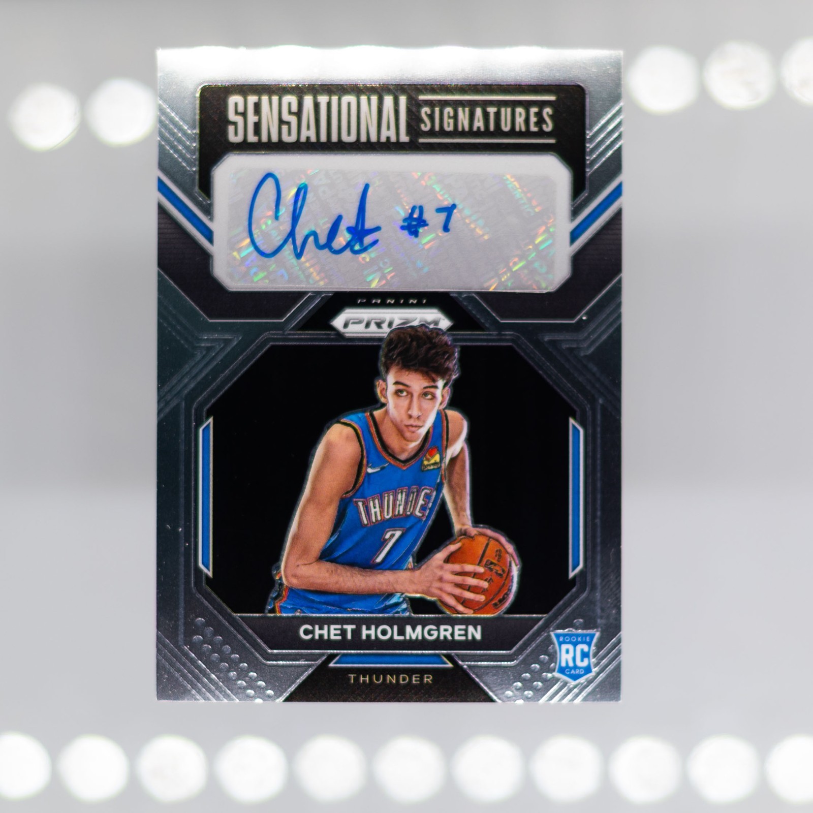 Chet Holmgren 2022 Prizm #SS-CH Sensational Signatures Price Guide