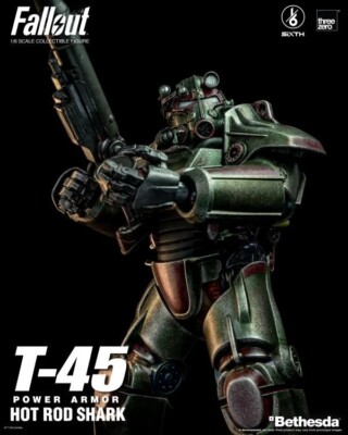Fallout 1/6 T-45 ホットロッドシャーク・パワーアーマー T-45 Hot Rod