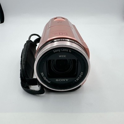 SONY Handycam HDR-CX535 Pink Digital HD Video Camera Recorder From