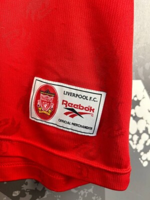 リバプール96~98ユニフォームReebok 42/44 MADE in UK Liverpool 1996