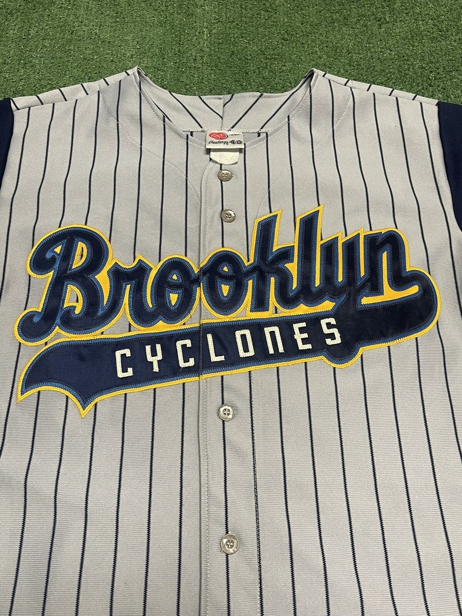 希少！】MLB Brooklyn Cyclones ゲームシャツ サイクロンズ 希少