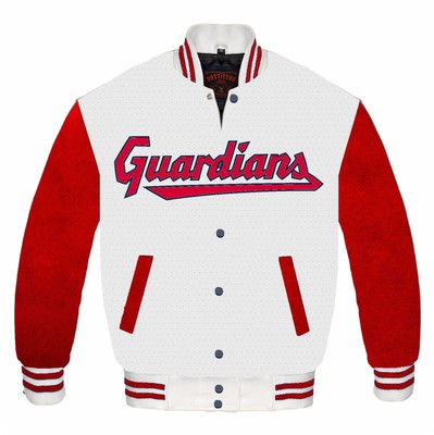 Cleveland Indians Guardians beautiful Varsity Jacket | eBay