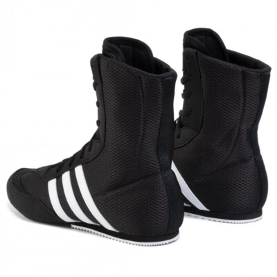 Men's Boxing Shoes Adidas Box Hog 2 Black Boxing Boots FX0561 | eBay