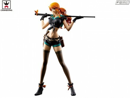 One Piece Nami Figure, Code B Licensed by Banpresto, Series Flag