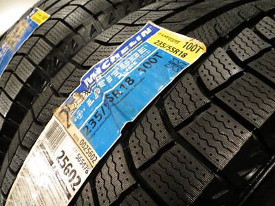 NEW 2 TWO MICHELIN X-ICE XI2 XI-2 STUDLESS 235/55R18 SNOW 100T 235