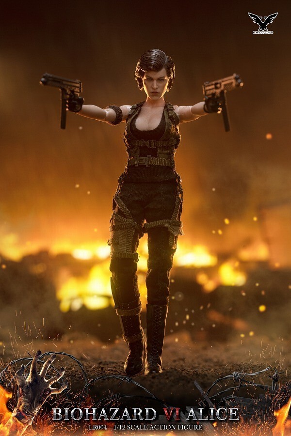 BROTOYS 1/12 Action Figure LR004 Alice Bio Hazard Resident Evil